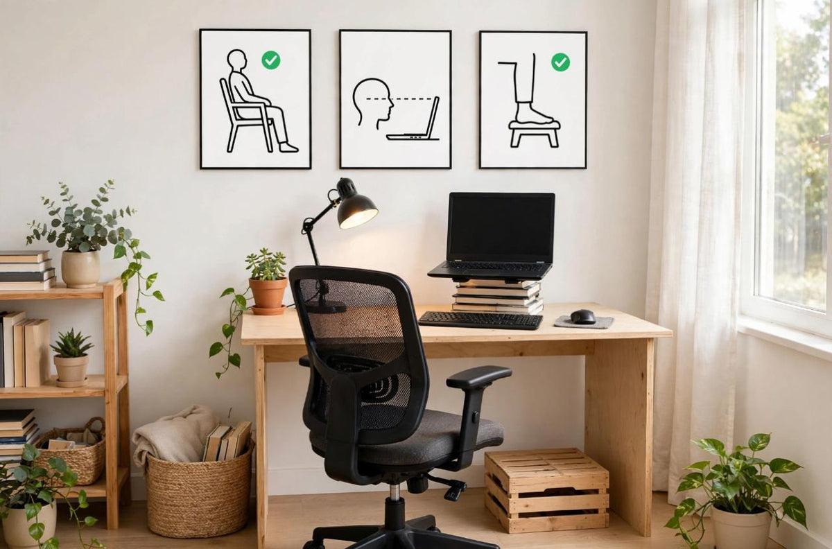 How to Set Up an Ergonomic Home Office on a Budget